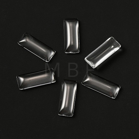 Transparent Glass Cabochons X-GLAA-SZC0001-02-1