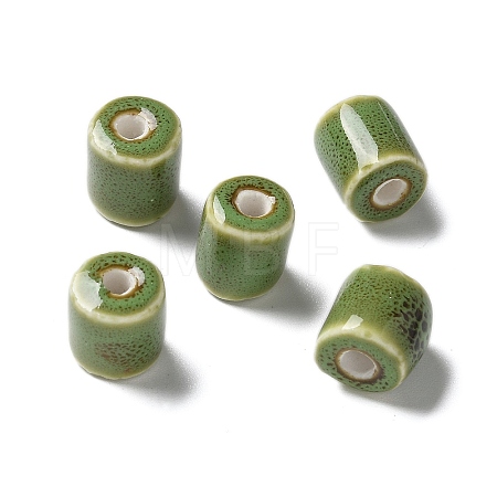 Handmade Porcelain Beads X1-PORC-L080-I01-1