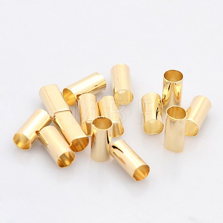 Column Brass Beads X-KK-G250-G-1