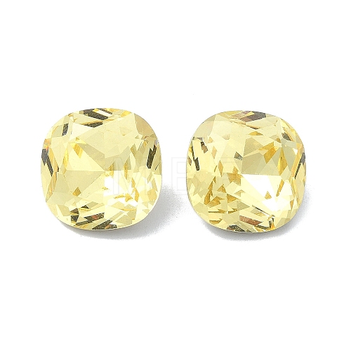 Faceted Glass Rhinestone Cabochons GGLA-C032-02A-1