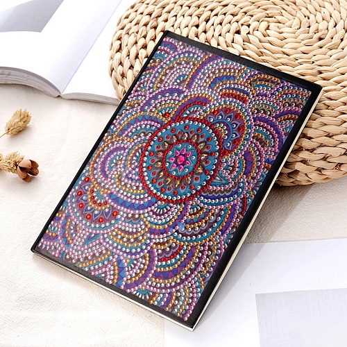 DIY Diamond Painting Notebook Kits DIAM-PW0010-15I-1