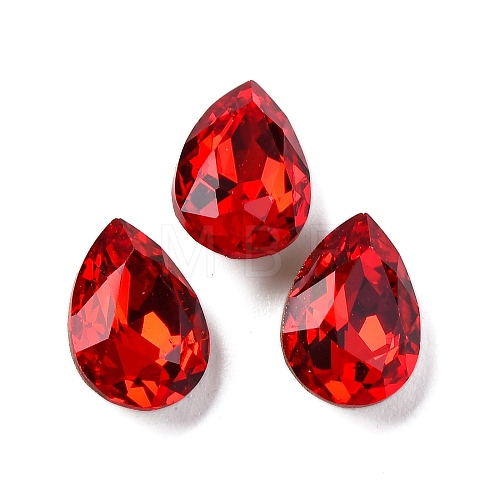 Glass Rhinestone Cabochons RGLA-A026-08B-227-1