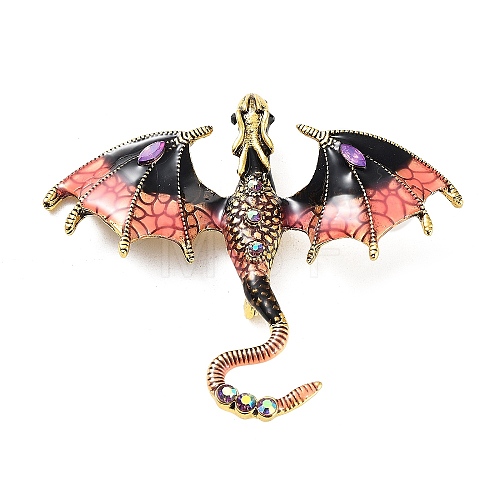 Dragon Enamel Pins JEWB-K018-17AG-01-1