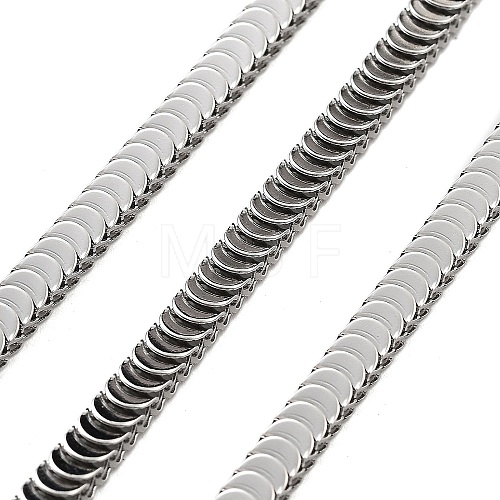 Tarnish Resistant Vacuum Plating 304 Stainless Steel Herringbone Chains CHS-H026-14P-1