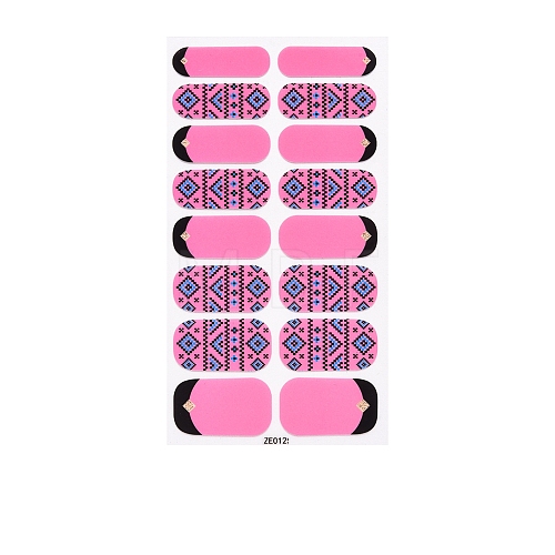 Nail Art Full Cover Nail Art Wrap MRMJ-T078-ZE0125-1