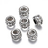 Alloy Rhinestone European Beads MPDL-Q212-001J-RS-1