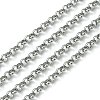 304 Stainless Steel Rolo Chains STAS-M032-42P-4.7mm-1