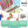 Craftdady 1 Roll Round Polyester Elastic Cord DIY-CD0001-47-4