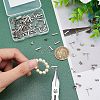 304 Stainless Steel Stud Earring Findings STAS-UN0019-62P-2
