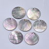 Black Lip Shell Pendants LS-SSHEL-S251-36D-1