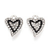 Alloy Rhinestone Pendants FIND-N012-03P-1