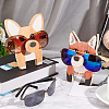 Globleland 2 Sets 2 Style Cut Animal Wood Eyeglass Holder AJEW-GL0002-13-5