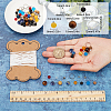 DIY Gemstone Chakra Bracelet Making Kit DIY-SC0020-11B-3