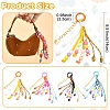 Polyester & Spandex Cord Pendant Decorations HJEW-YW00411-01-3