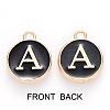 Golden Plated Alloy Charms ENAM-SZ0001-25B-A-2