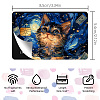 Plastic Waterproof Card Stickers STIC-WH0032-023-3