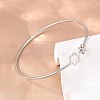 304 Stainless Steel Bangles for Women BJEW-N040-01D-P-3