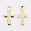304 Stainless Steel Tiny Cross Charms STAS-H436-49-2