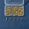 50Pcs Brass Ice Pick Pinch Bails IFIN-FS0001-47A-8
