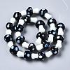 Mushroom Handmade Lampwork Beads Strands LAMP-R116-11-4