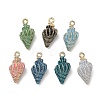Spray Painted Alloy Pendants AL-CBAE84A-08A-1