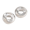 Brass European Beads KK-CBA78C7-23P-2