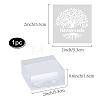 Clear Acrylic Soap Stamps DIY-WH0442-003-2