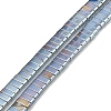 Electroplated Non-magnetic Synthetic Hematite Beads Strands G-G089-A02-10-1