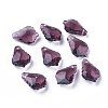 Faceted Glass Pendants GLAA-F068-C33-01-1