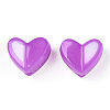 Two Tone Opaque Acrylic Beads SACR-I005-05D-05-2