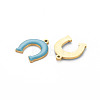 Ion Plating(IP) 316 Surgical Stainless Steel Enamel Charms STAS-N097-078A-NR-2