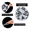 PET Plastic Hollow Out Drawing Painting Stencils Templates DIY-WH0286-017-3