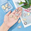 28Pcs 4 Styles Alloy Connector Charms FIND-AR0001-99-3