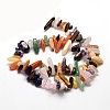 Natural Mixed Stone Chip Beads Strands X-G-E271-28-2