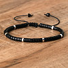 Glass Beaded Braided Bracelets QH4784-29-1