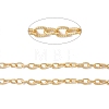 Oval Oxidation Aluminum Cable Chains CHA-K003-02G-2