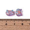 Picasso Transparent Glass Beads SEED-N012-07M-3