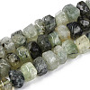 Natural Prehnite Beads Strands G-N347-17A-04-2