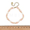 Natural Rice Pearl Flower Glass Seed Beaded Bracelets for Women BJEW-MZ00352-4