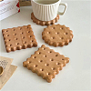 4Pcs 2 Style Wooden Cup Mats AJEW-FH0003-35-3