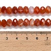 Natural Banded Agate Beads Strands G-Z111-A01-06-6