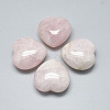 Natural Rose Quartz Heart Love Stones G-S336-01D-12-1