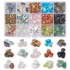 225G 15 Style Natural & Synthetic Gemstone Beads G-YW0001-03-1