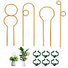 1 Set Iron Trellis AJEW-OC0005-71G-1