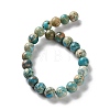 Dyed Natural Regalite/Imperial Jasper/Sea Sediment Jasper Beads Strands G-B124-C01-04-3