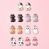 14Pcs 7 Colors Rack Plating Alloy Enamel Pendants FIND-FS0003-05-7