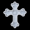 Religion Cross Shape Display Decoration DIY Silicone Mold DIY-K071-01A-4
