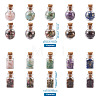 Glass Wishing Bottle Decorations AJEW-TA0017-19-10