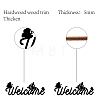 Laser Cut Basswood Welcome Sign WOOD-WH0123-096-3