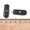 Synthetic Blue Goldstone Pendants KK-C251-01H-01-3